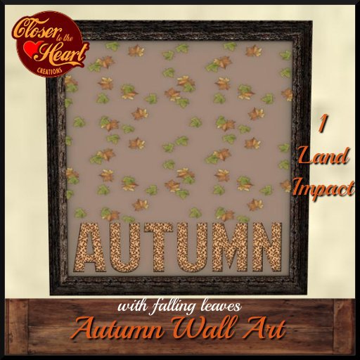 Autumn Wall Art-Falling Leaves