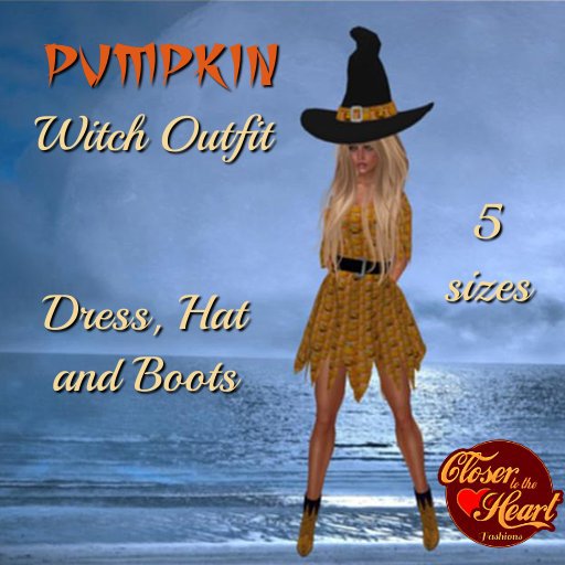 Pumpkin Witch Outfit