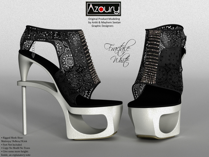 AZOURY - Fractale (White)