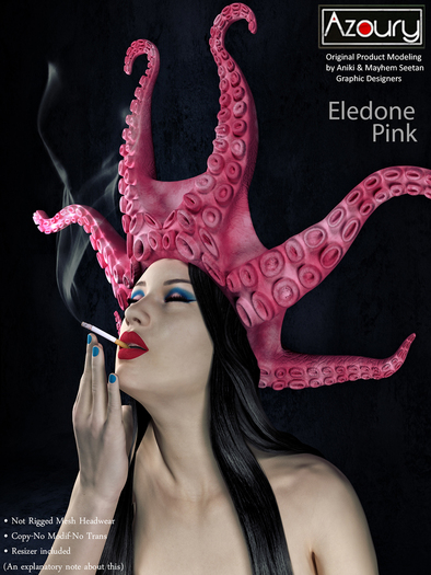 AZOURY - Eledone - Headwear (Pink)