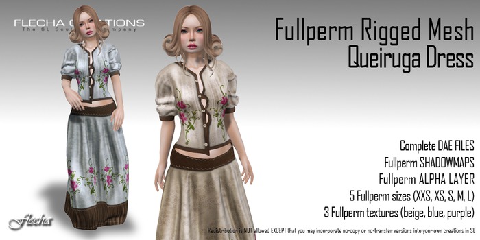 FLECHA Queiruga Dress fullperm