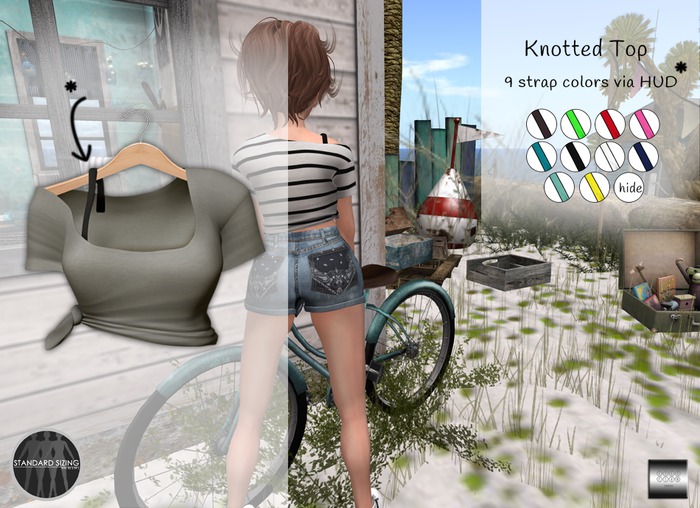 Knotted Top "" (mesh) - even.flow