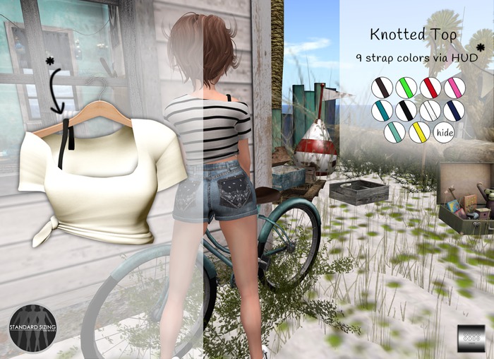 Knotted Top "" (mesh) - even.flow