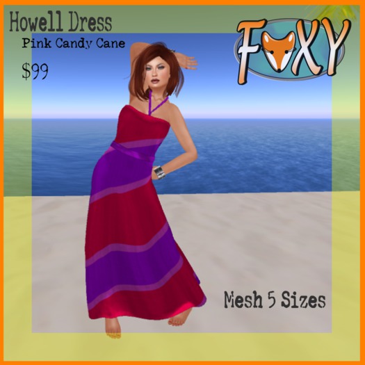 *Foxy - Howell Dress - Black/Gray (boxed)* V2