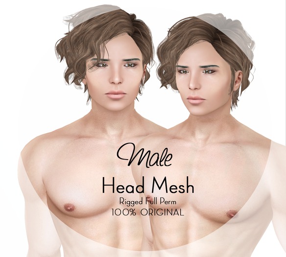 {bambi} - Male Rigged + Head Mesh (FULL PERM)