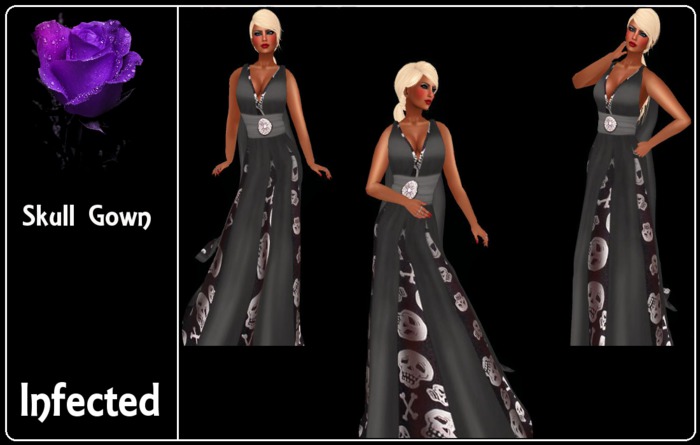 >>inFECTed<< - Skull Gown