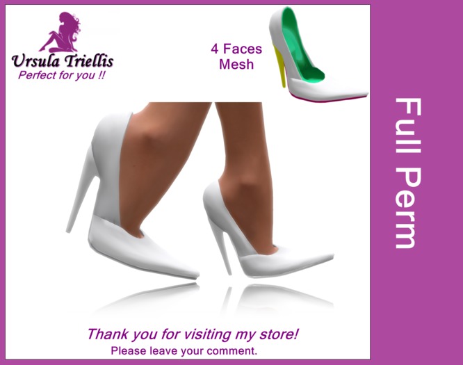 ***UT*** Mesh PointedPumps Full Perm