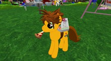 Ponyville Pizza Delivery Backpack