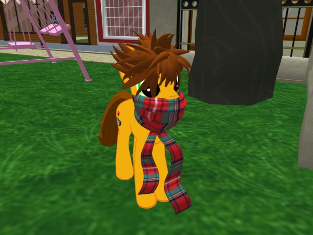 (MPDawg) Red Winter Wrap Scarf for EP (Resizeable)