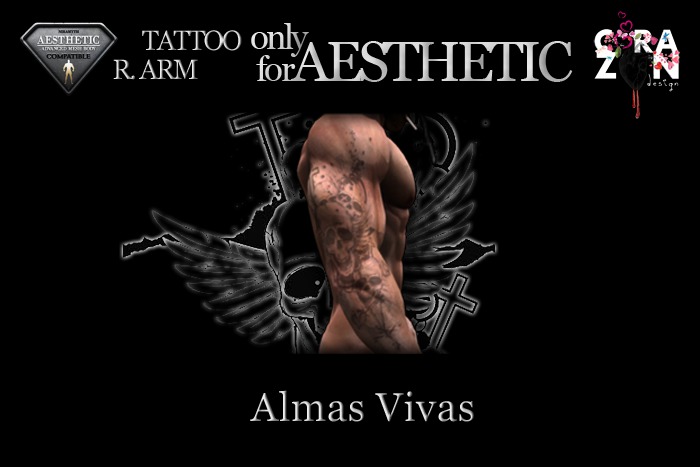 .:*CZ*:. Almas Vivas -R.ARM- Aesthetic Hud Tattoo