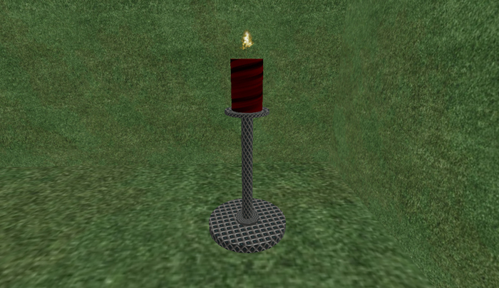 Candle Stand with Candle Box