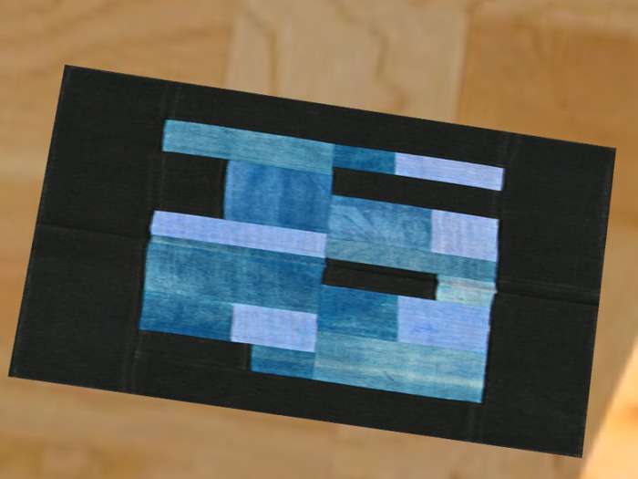 Denim Patchwork Rug