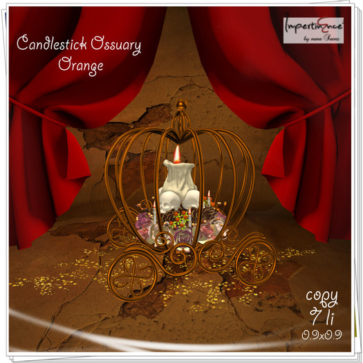 Candlestick Ossuary Orange