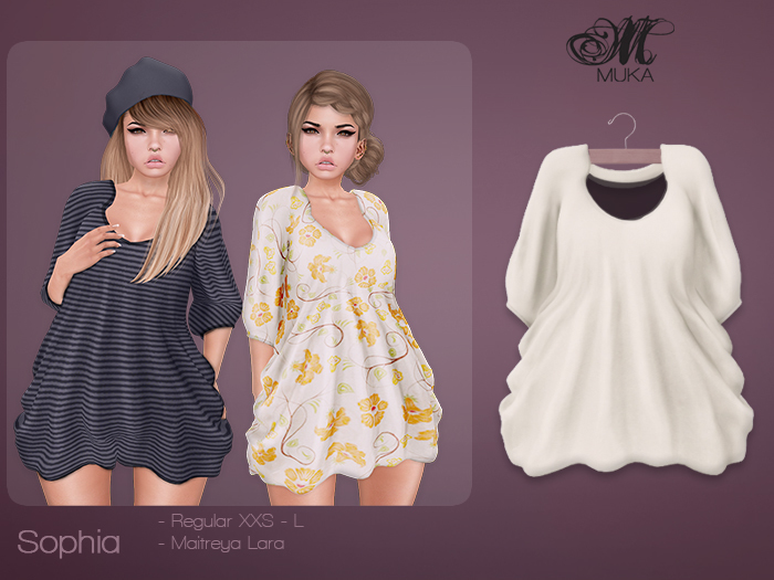 *MUKA* Sophia - White (Maitreya)