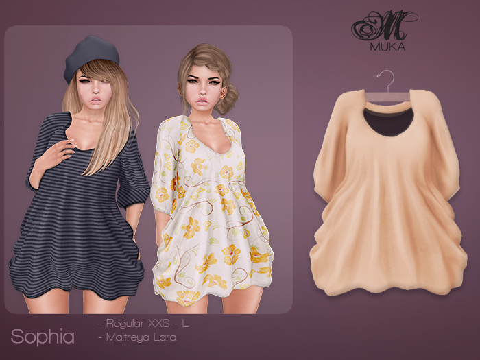 *MUKA* Sophia - Peach (Maitreya)