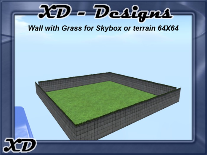 Wall With Grass 64X64