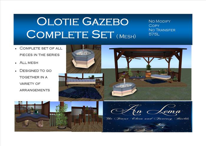 Olotie Gazebo full set