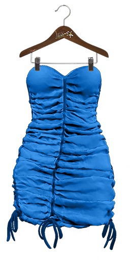 AlaFolie - BRIGITTE bleu velour ( wear to unpack)