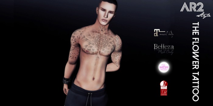 [AR2 Style] The Flower Tattoo (Wear Me)