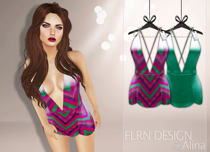 Alina Dress Pink&Mint