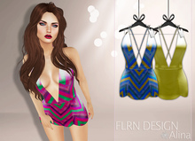 Alina Dress Navy&Yellow