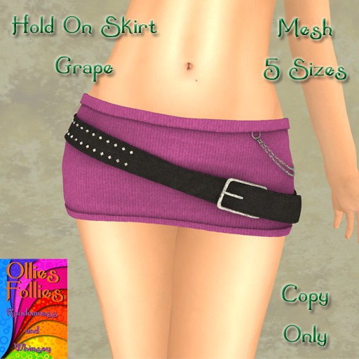 Hold On Skirt Aqua ~OF~