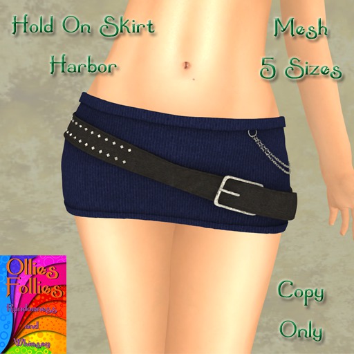Hold On Skirt Aqua ~OF~