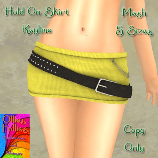 Hold On Skirt Aqua ~OF~