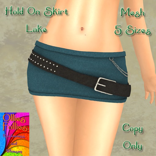 Hold On Skirt Aqua ~OF~