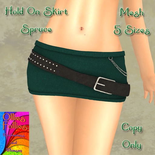 Hold On Skirt Aqua ~OF~