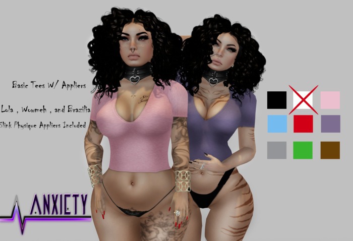 T[A] Basic Tee Omega Applier Black