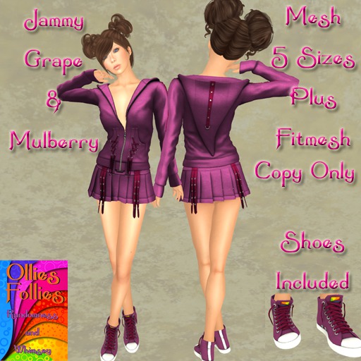 Jammy Aqua Tangerine ~OF~