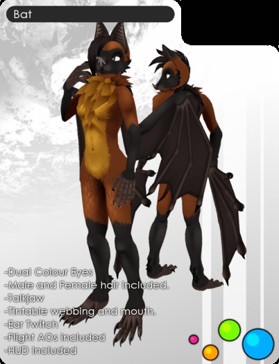 AVP Fying Fox Bat Avatar