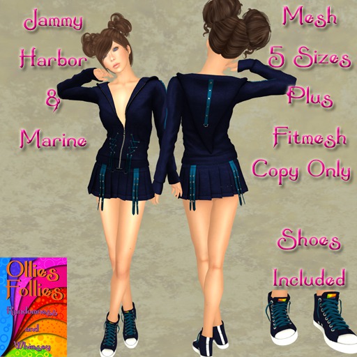 Jammy Aqua Tangerine ~OF~