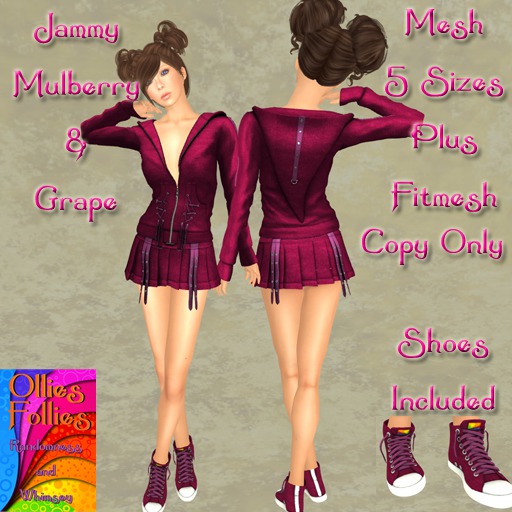 Jammy Aqua Tangerine ~OF~