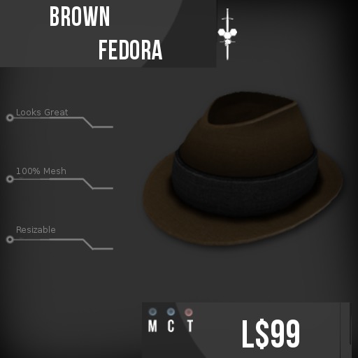 [Coercion Exports - Brown Fedora]