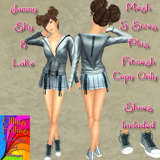 Jammy Aqua Tangerine ~OF~