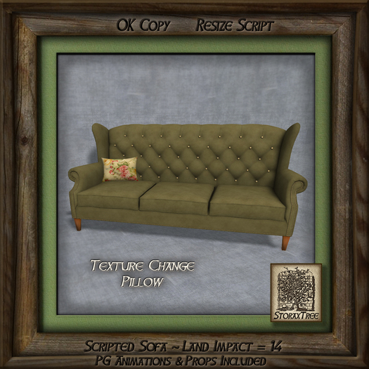 Seattle Bistro Stuffed Sofa Bi