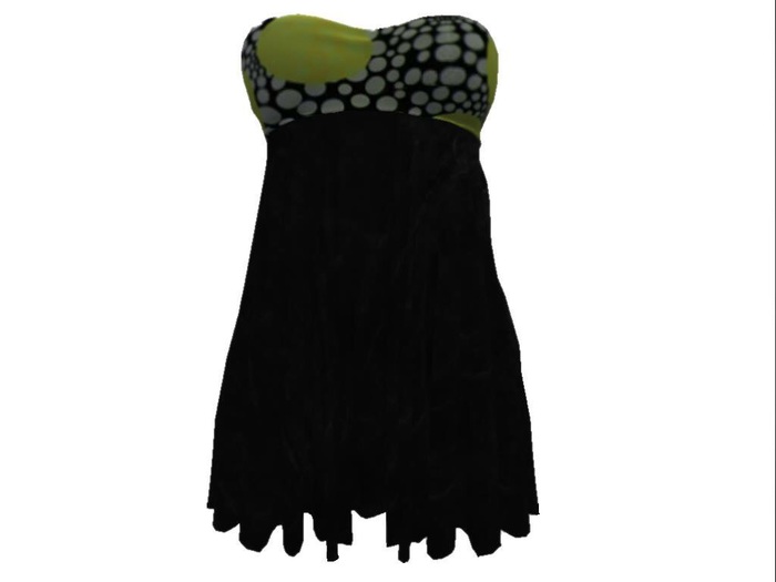 Alex Dress Yellow and Black