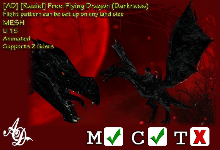 [AD] [Raziel] Flying Dragon (Darkness) BOXED