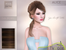 enVOGUE - HAIR Alice - Dark Browns