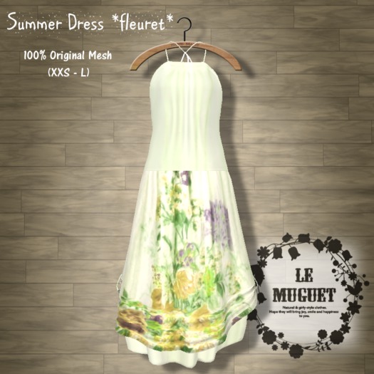 Summer Dress *fleuret* green
