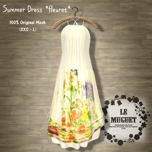Summer Dress *fleuret* yelow