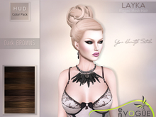 enVOGUE - HAIR Layka - Dark Browns
