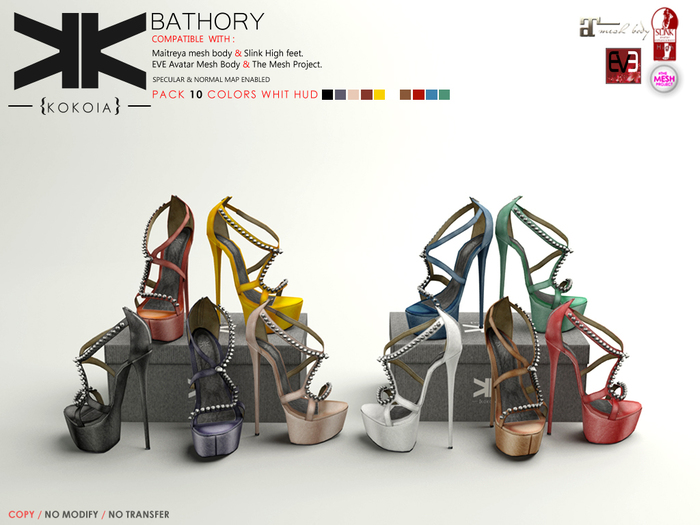 Bathory :: Shoes :: 10 Colors :: {kokoia}