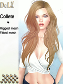 =DeLa*= Mesh Hair "Collete" Dark Blondes