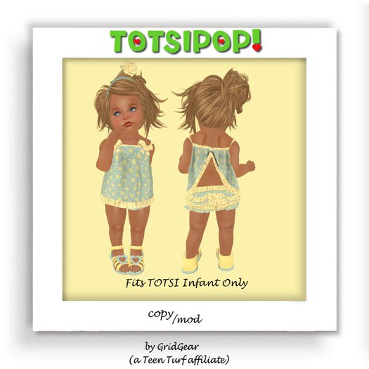 TOTSIPOP!   Last Days of Summer Green Infant