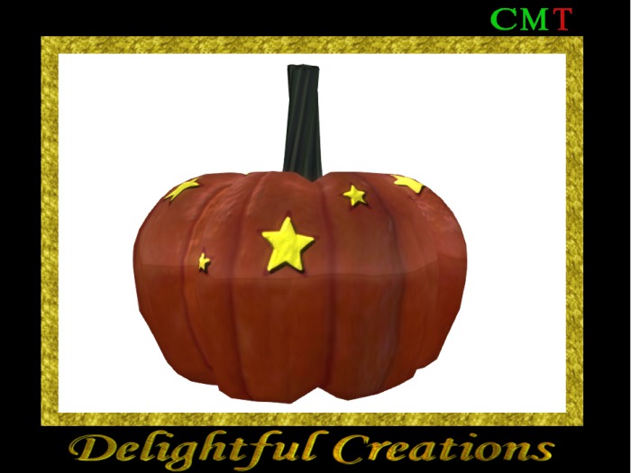 Starry Carved Pumpkin