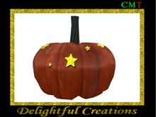 Starry Carved Pumpkin