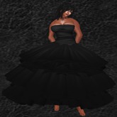 (**SUS**)Omega-Santia Black Dress/Gown
